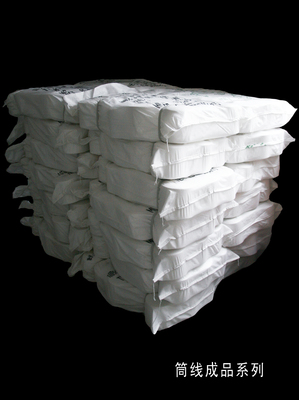20S/5D 化纖滌綸縫紉線(xiàn) 原白_化纖紗批發(fā)